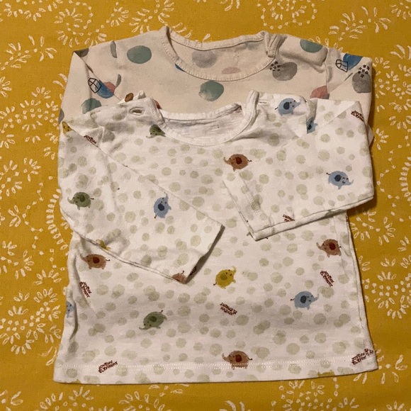 Zara Mini set of 2 long sleeve shirts - Picture 6 of 6